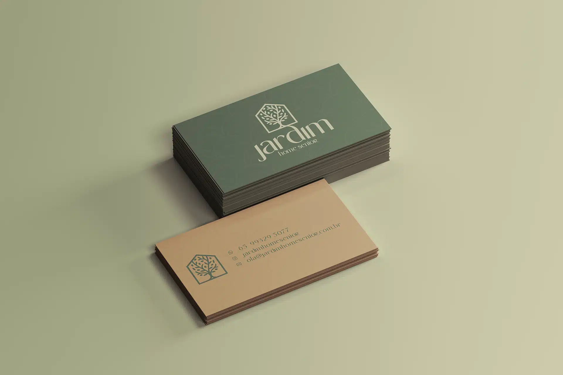 Identidade Visual para Jardim Home Sênior