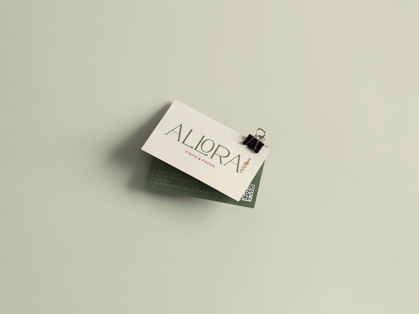 Allora - Cartao de Visitas Mockup 2