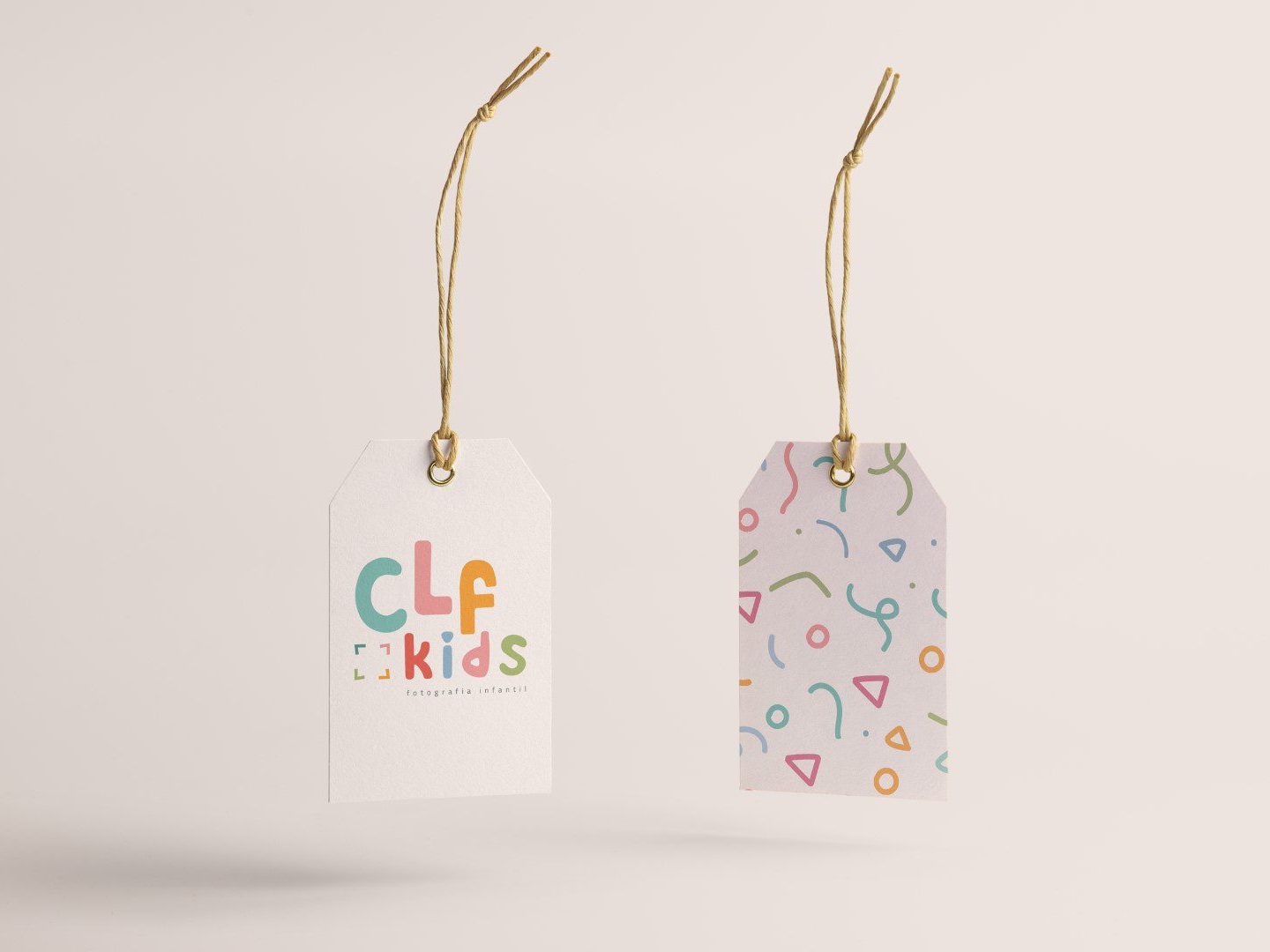 Identidade Visual para marca CLF Kids